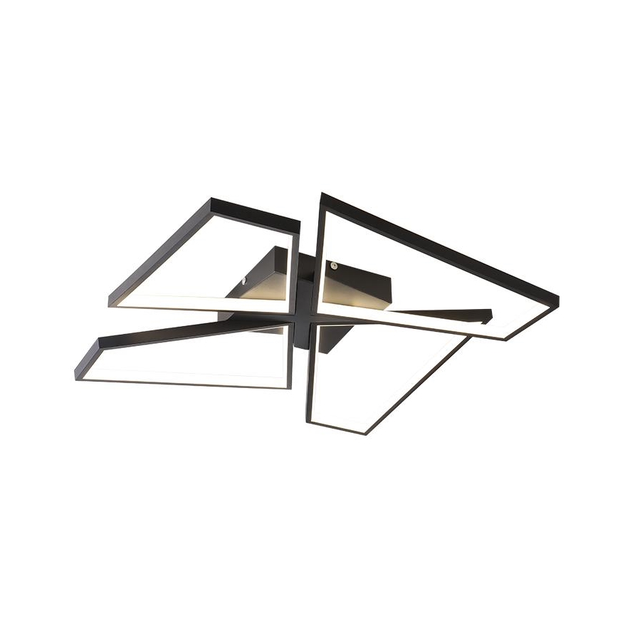 Himmennettävä LED-kattovalaisin LED/115W/230V 3000-6500K musta + kauko-ohjaus