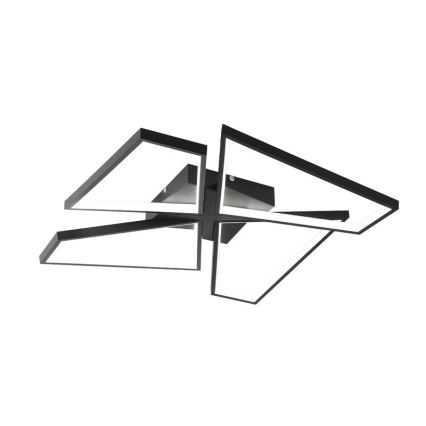 Himmennettävä LED-kattovalaisin LED/115W/230V 3000-6500K musta + kauko-ohjaus