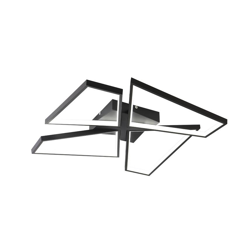 Himmennettävä LED-kattovalaisin LED/115W/230V 3000-6500K musta + kauko-ohjaus