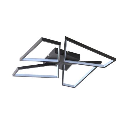 Himmennettävä LED-kattovalaisin LED/115W/230V 3000-6500K musta + kauko-ohjaus