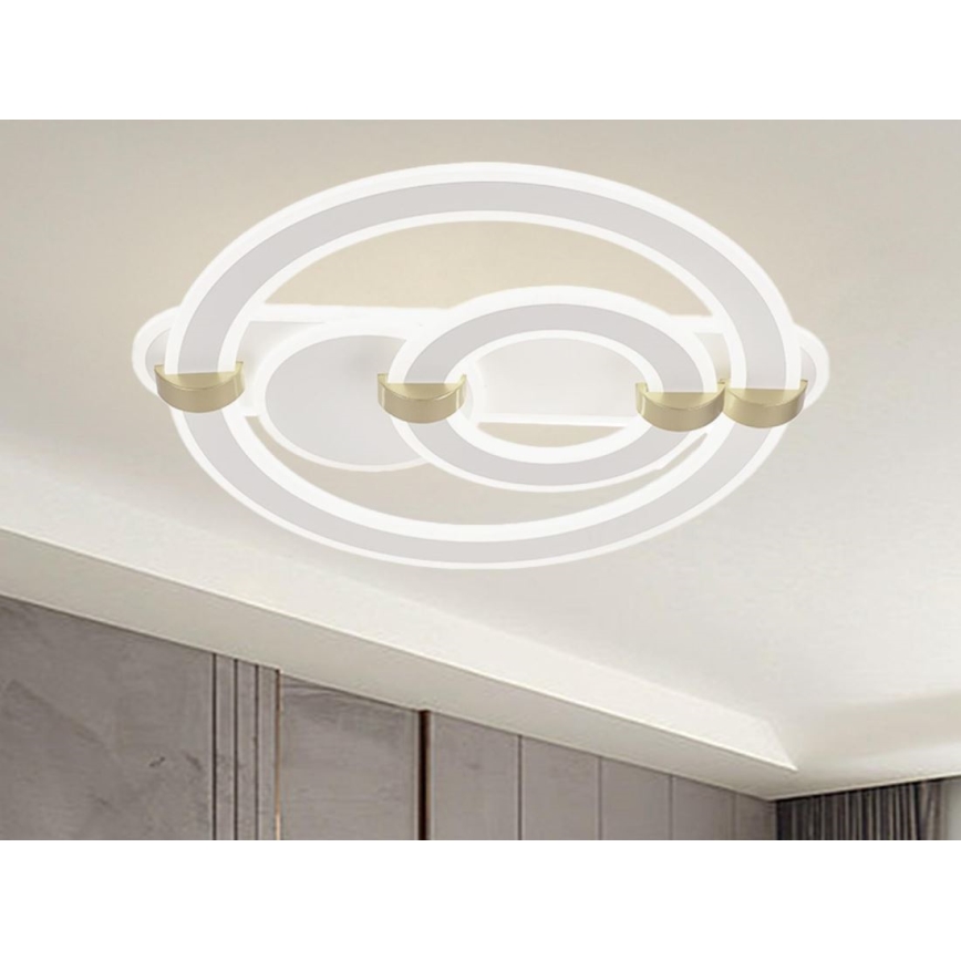 Himmennettävä LED-kattovalaisin LED/120W/230V 3000-6500K + kaukosäädin