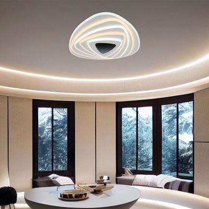 Himmennettävä LED-kattovalaisin LED/120W/230V 3000-6500K + kauko-ohjaus