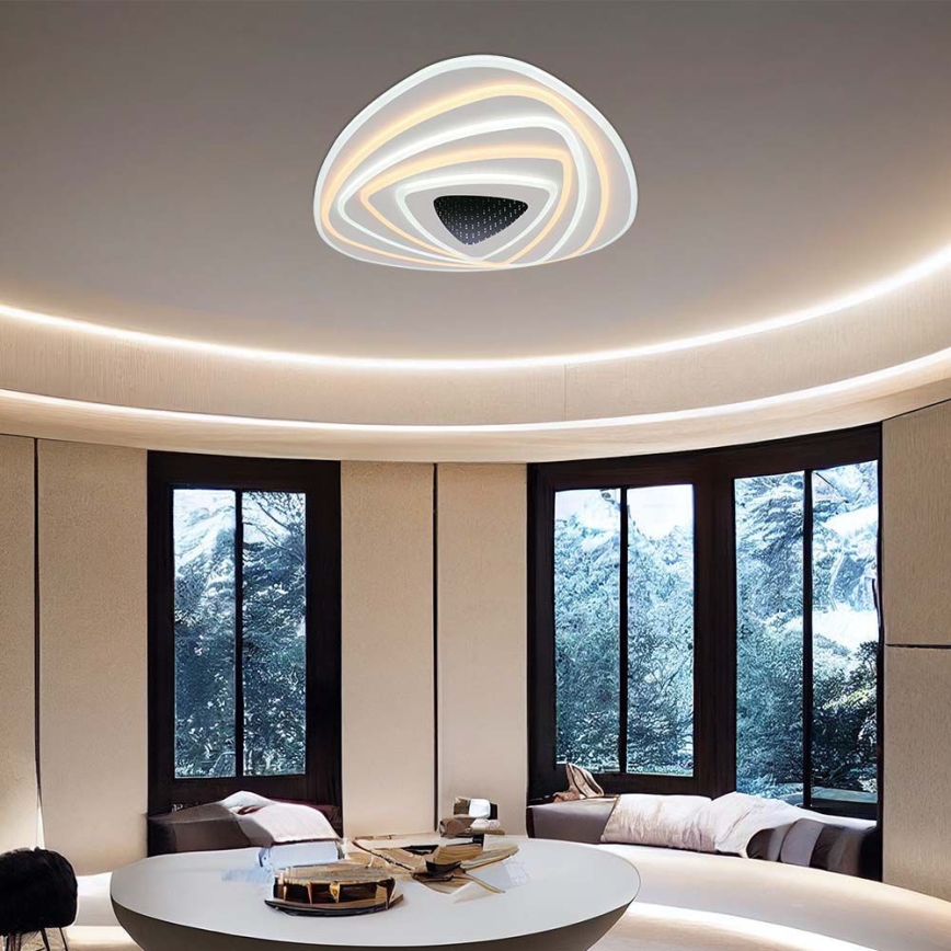 Himmennettävä LED-kattovalaisin LED/120W/230V 3000-6500K + kauko-ohjaus