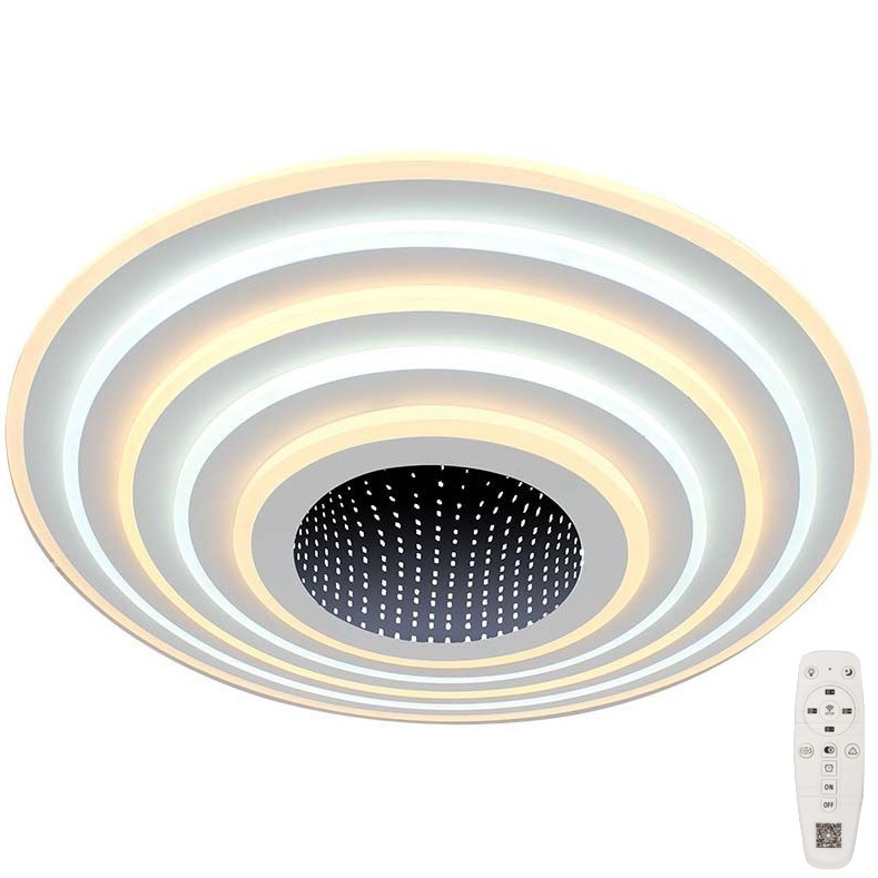 Himmennettävä LED-kattovalaisin LED/125W/230V 3000-6500K + kauko-ohjaus