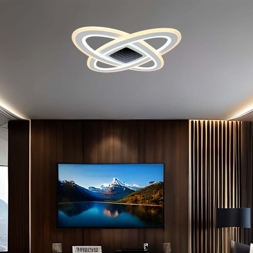 Himmennettävä LED-kattovalaisin LED/130W/230V 3000-6500K + kauko-ohjaus