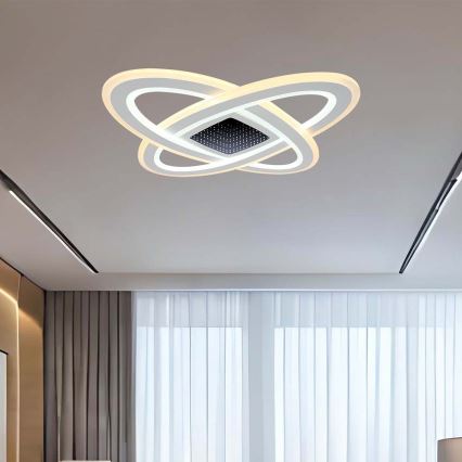 Himmennettävä LED-kattovalaisin LED/130W/230V 3000-6500K + kauko-ohjaus