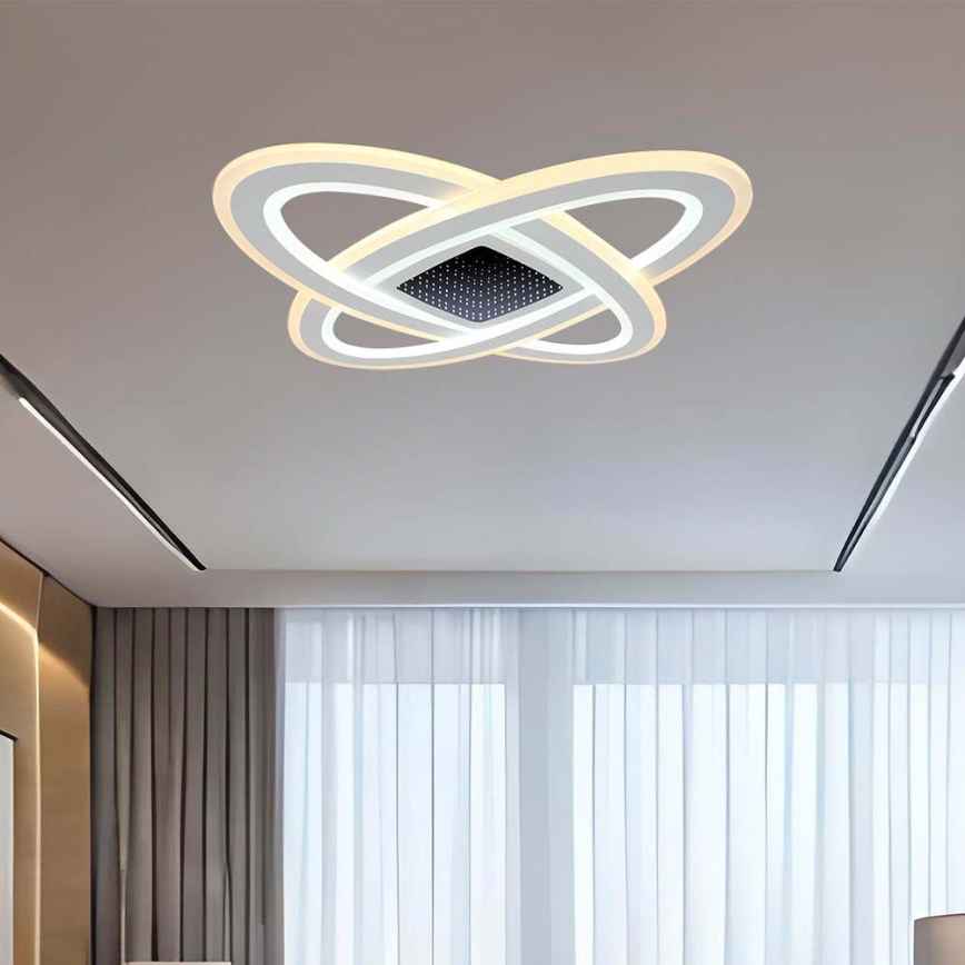 Himmennettävä LED-kattovalaisin LED/130W/230V 3000-6500K + kauko-ohjaus