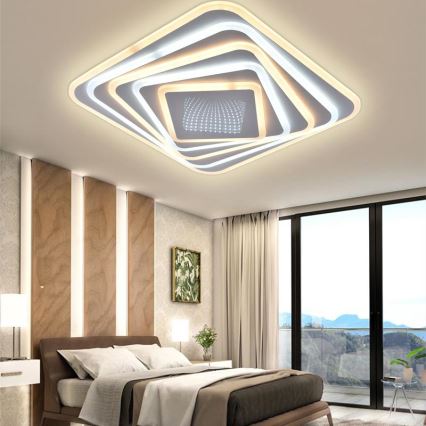 Himmennettävä LED-kattovalaisin LED/150W/230V 3000-6500K + kauko-ohjaus