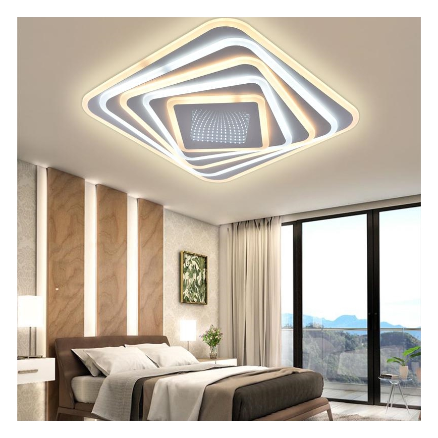 Himmennettävä LED-kattovalaisin LED/150W/230V 3000-6500K + kauko-ohjaus