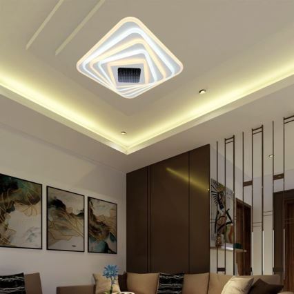 Himmennettävä LED-kattovalaisin LED/150W/230V 3000-6500K + kauko-ohjaus