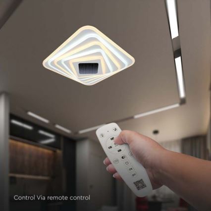 Himmennettävä LED-kattovalaisin LED/150W/230V 3000-6500K + kauko-ohjaus