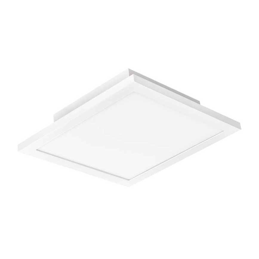 Himmennettävä LED-kattovalaisin LED/20W/230V + kaukosäädin neliö 2700K-6000K