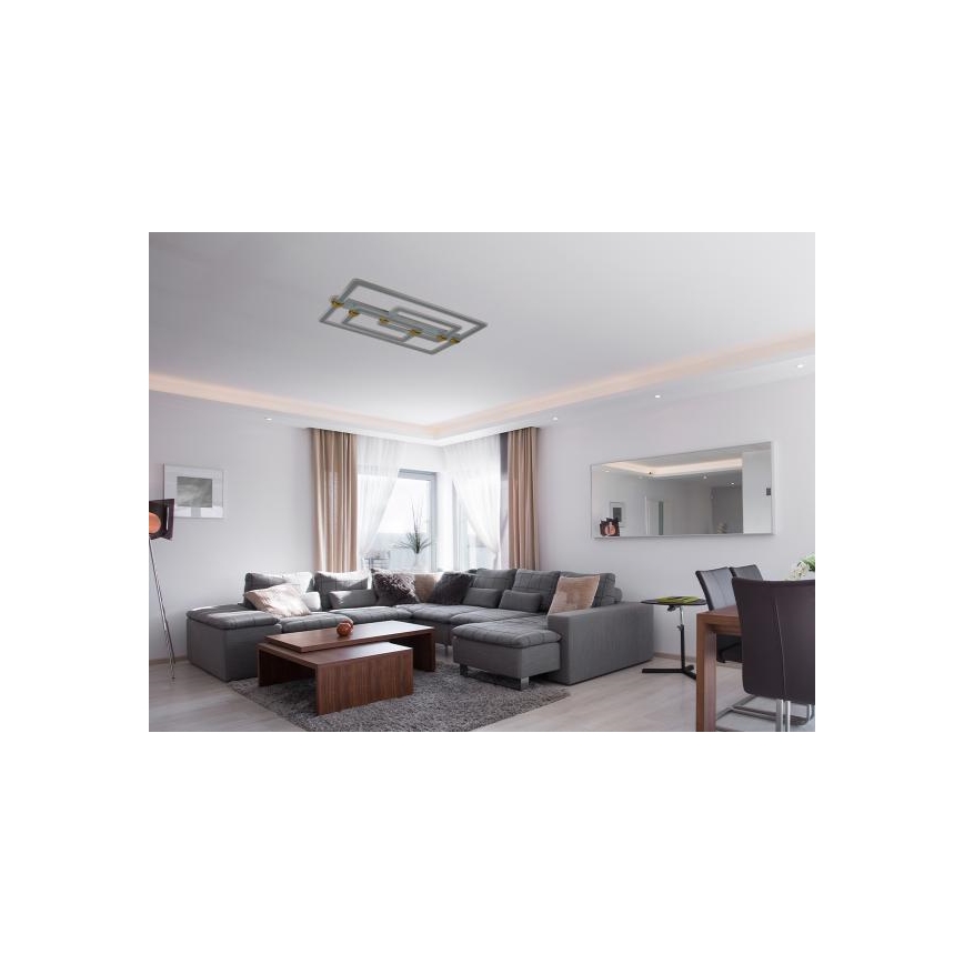Himmennettävä LED-kattovalaisin LED/280W/230V 3000-6500K + kaukosäädin