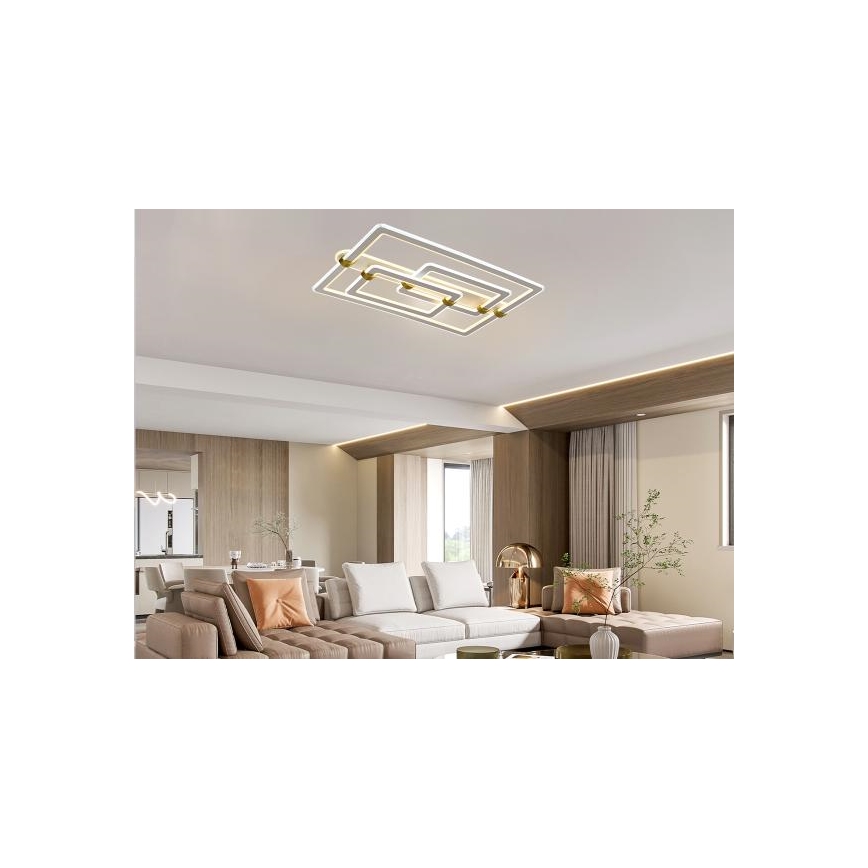 Himmennettävä LED-kattovalaisin LED/280W/230V 3000–6500K + kaukosäädin