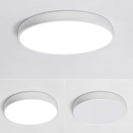 Himmennettävä LED-kattovalaisin LED/30W/230V 3000-6500K halkaisija 30 cm valkoinen + kauko-ohjaus