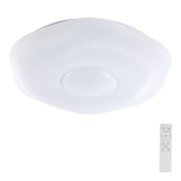Himmennettävä LED-kattovalaisin LED/40W/230V 3000-6500K 40 cm valkoinen + kauko-ohjaus