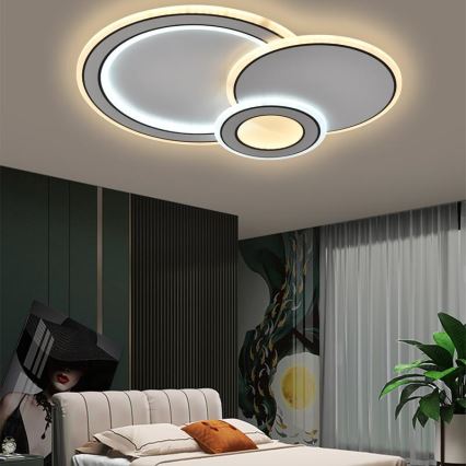 Himmennettävä LED-kattovalaisin LED/40W/230V 3000-6500K + kauko-ohjaus