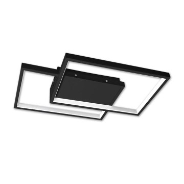 Himmennettävä LED-kattovalaisin LED/45W/230V 3000-6500K musta + kauko-ohjaus