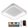 Himmennettävä LED-kattovalaisin LED/45W/230V 3000-6500K valkoinen + kauko-ohjaus