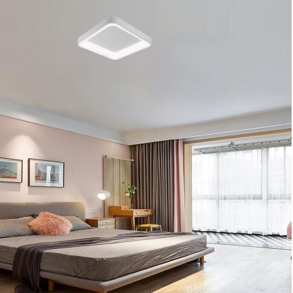 Himmennettävä LED-kattovalaisin LED/45W/230V 3000-6500K valkoinen + kauko-ohjaus