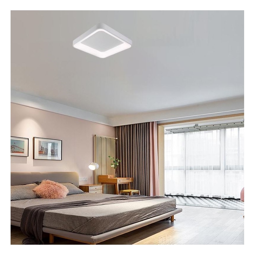 Himmennettävä LED-kattovalaisin LED/45W/230V 3000-6500K valkoinen + kauko-ohjaus
