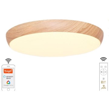 Himmennettävä LED-kattovalaisin LED/48W/230V 2700-6500K Wi-Fi Tuya + kauko-ohjaus