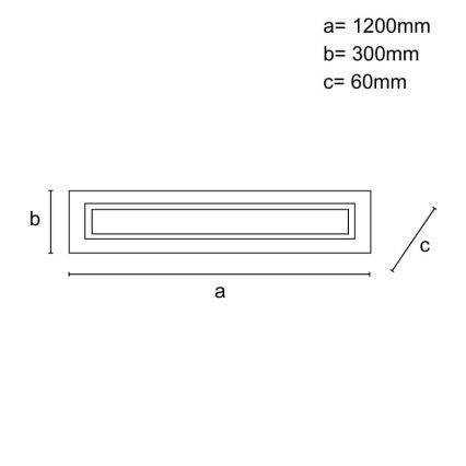 Himmennettävä LED-kattovalaisin LED/55W/230V 3000-6500K + kaukosäädin