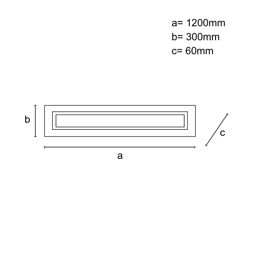 Himmennettävä LED-kattovalaisin LED/55W/230V 3000-6500K + kaukosäädin