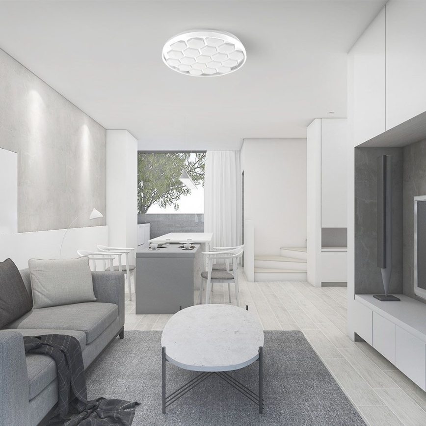 Himmennettävä LED-kattovalaisin LED/60W/230V 3000/4000/6500K + kauko-ohjaus
