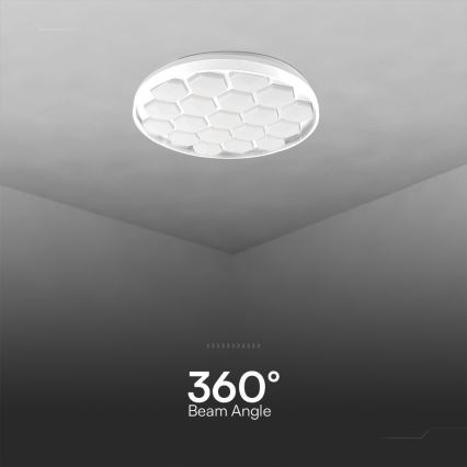 Himmennettävä LED-kattovalaisin LED/60W/230V 3000/4000/6500K + kauko-ohjaus
