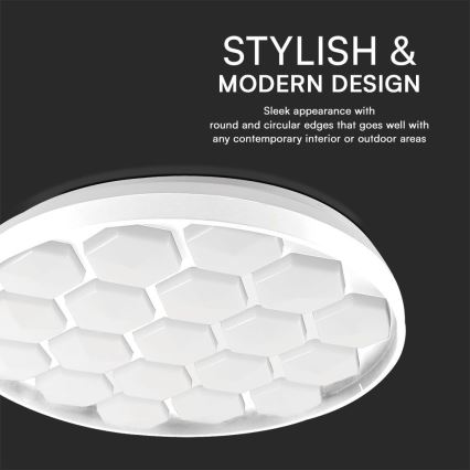 Himmennettävä LED-kattovalaisin LED/60W/230V 3000/4000/6500K + kauko-ohjaus