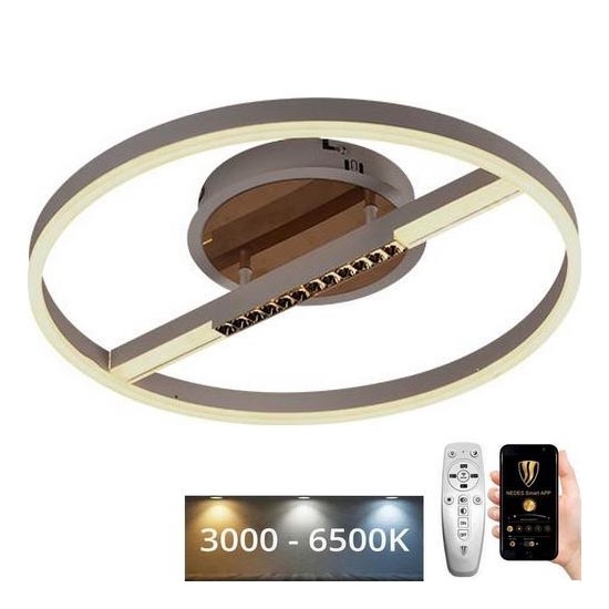 Himmennettävä LED-kattovalaisin LED/60W/230V 3000-6500K + kauko-ohjaus