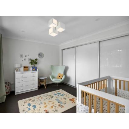Himmennettävä LED-kattovalaisin LED/60W/230V 3000-6500K + kauko-ohjaus