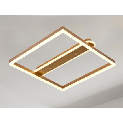 Himmennettävä LED kattovalaisin LED/60W/230V 3000-6500K + kaukosäädin