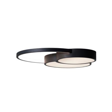 Himmennettävä LED-kattovalaisin LED/60W/230V 3000-6500K musta + kauko-ohjaus