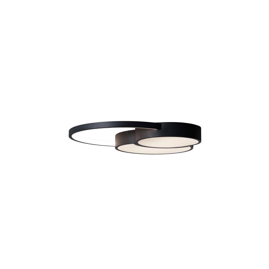 Himmennettävä LED-kattovalaisin LED/60W/230V 3000-6500K musta + kauko-ohjaus