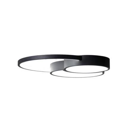 Himmennettävä LED-kattovalaisin LED/60W/230V 3000-6500K musta + kauko-ohjaus