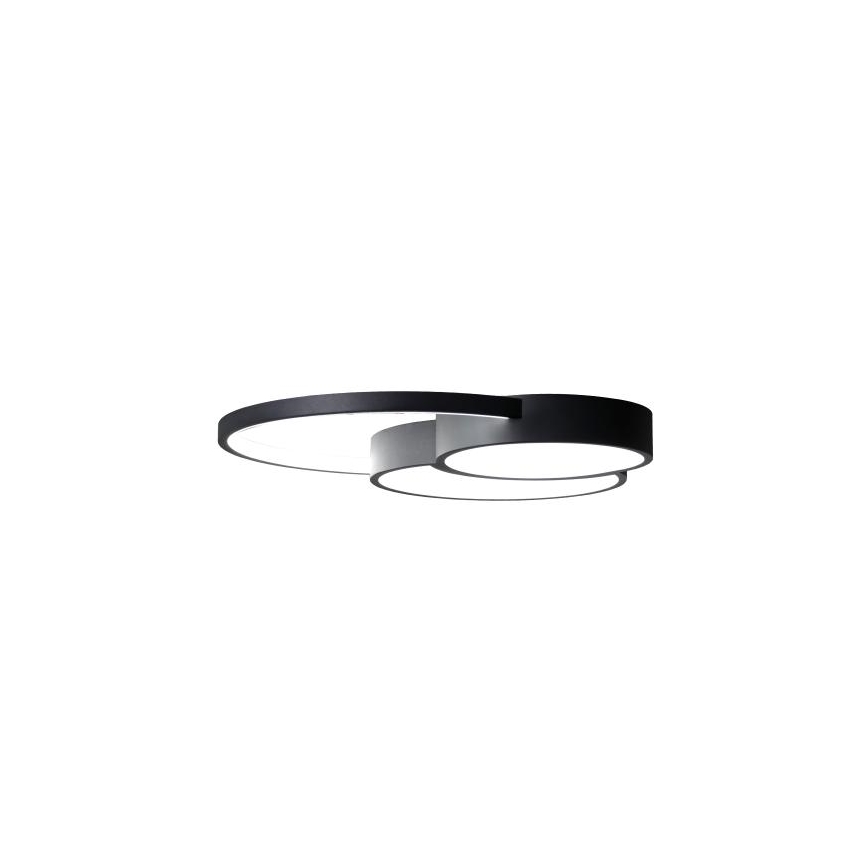Himmennettävä LED-kattovalaisin LED/60W/230V 3000-6500K musta + kauko-ohjaus