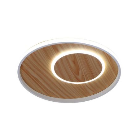 Himmennettävä LED-kattovalaisin LED/65W/230V 3000-6500K ruskea + kauko-ohjaus
