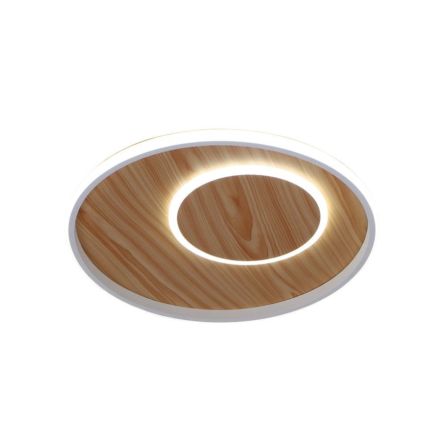 Himmennettävä LED-kattovalaisin LED/65W/230V 3000-6500K ruskea + kauko-ohjaus