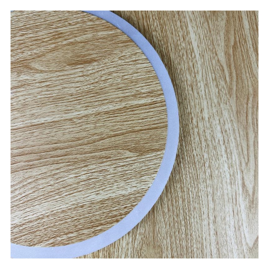 Himmennettävä LED-kattovalaisin LED/65W/230V 3000-6500K ruskea + kauko-ohjaus