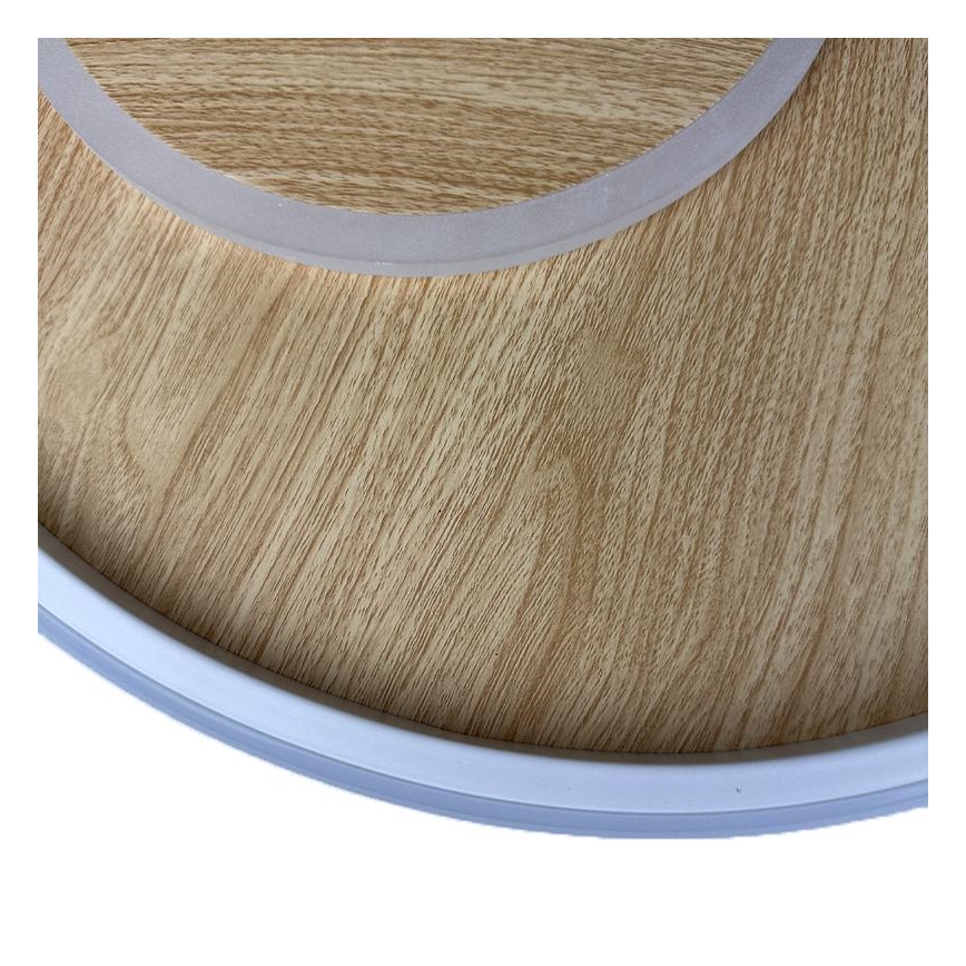 Himmennettävä LED-kattovalaisin LED/65W/230V 3000-6500K ruskea + kauko-ohjaus