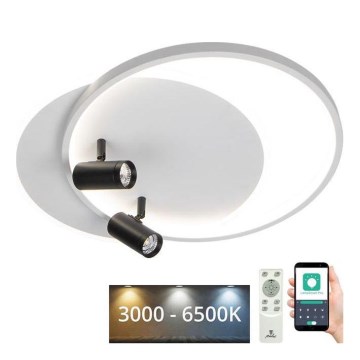 Himmennettävä LED-kattovalaisin LED/65W/230V 3000-6500K valkoinen + kauko-ohjaus