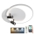 Himmennettävä LED-kattovalaisin LED/65W/230V 3000-6500K valkoinen + kauko-ohjaus
