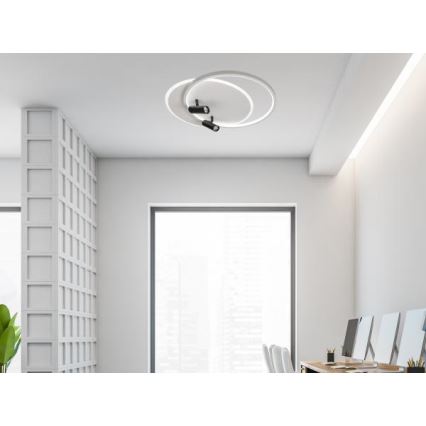 Himmennettävä LED-kattovalaisin LED/65W/230V 3000-6500K valkoinen + kauko-ohjaus
