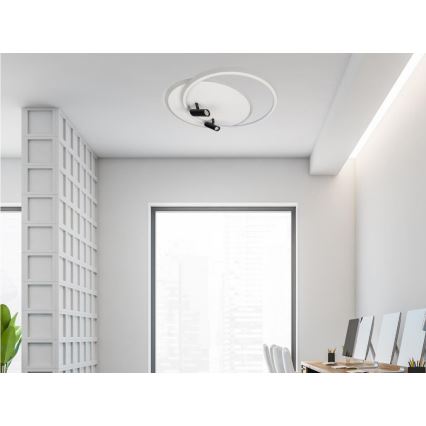 Himmennettävä LED-kattovalaisin LED/65W/230V 3000-6500K valkoinen + kauko-ohjaus