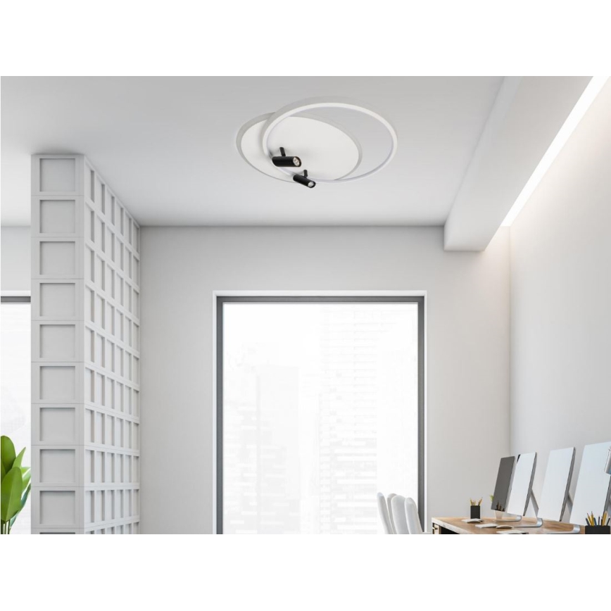 Himmennettävä LED-kattovalaisin LED/65W/230V 3000-6500K valkoinen + kauko-ohjaus