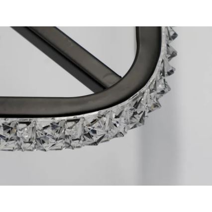 Himmennettävä LED-kattovalaisin LED/70W/230V 3000-6500K musta + kauko-ohjaus