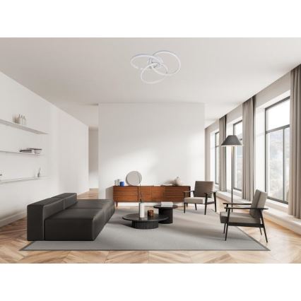 Himmennettävä LED-kattovalaisin LED/70W/230V 3000-6500K valkoinen + kauko-ohjaus