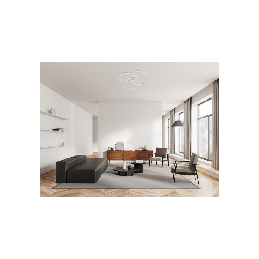Himmennettävä LED-kattovalaisin LED/70W/230V 3000-6500K valkoinen + kauko-ohjaus